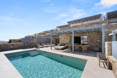 Villa Blanca Elia-Mykonos with private pool in Elia