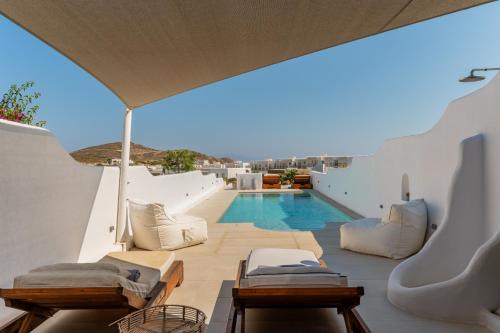 Villa blaue Welle in Kalo Livadi