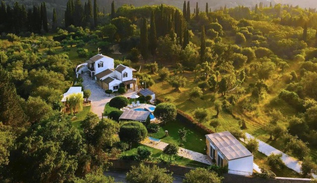 Villa Claire Corfu Private Pool Villa on 10000 sqm