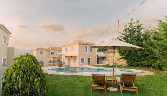 Villa Emelia with shared pool