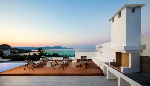 Villa Estella with pool & jacuzzi in Lindos in Lindos