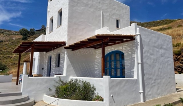 VILLA KEROULA - Cycladic House in Alinda Leros in Leros