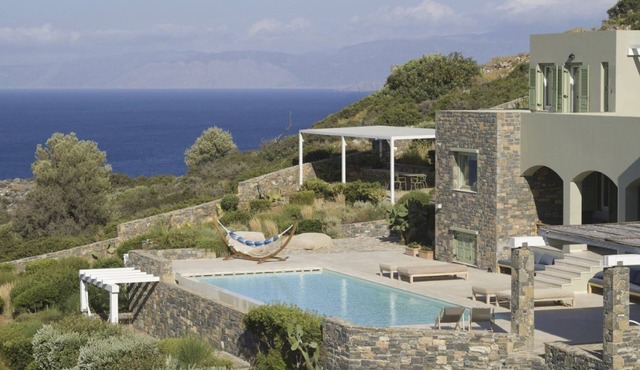 Villa Olivene, Divine Sea Views, Private Infinity Pool, Furnished Terrace,. in Crete
