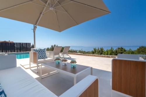 Villa Vista Mare Lourdata Kefalonia in Lourdata