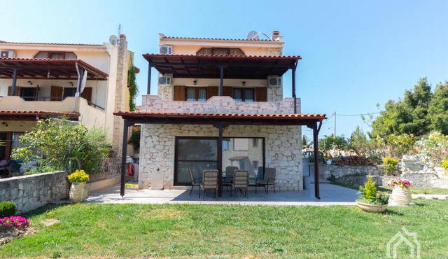 Villa Y sea view in Afitos