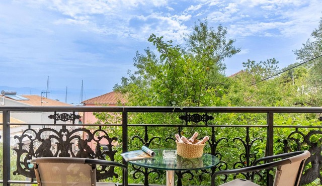 Wake up to stunning sea views at Ithaki Apartment in Gaios, Paxos