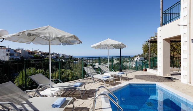 Your Private Luxury Villa Mahin, Pool, Sea view, Rethymno