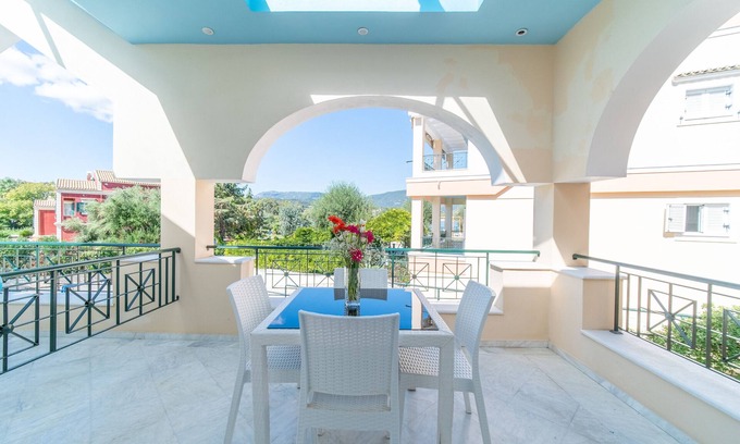 Dassia Apartment | Holiday Studio Saint Nicholas Beach with Sea View & Shared Pool