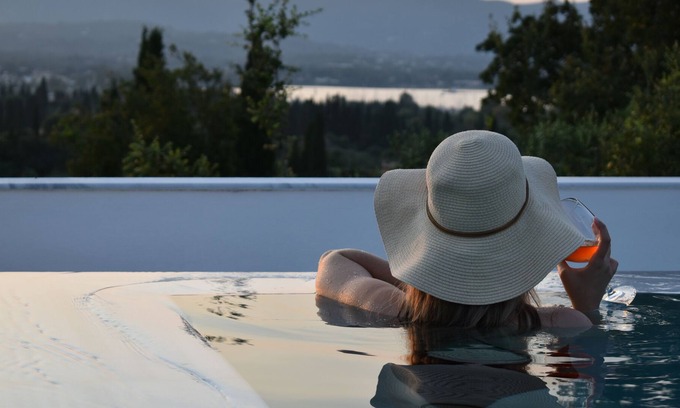 Kontokali Villa | Olgas Luxury Villa, Pool & View