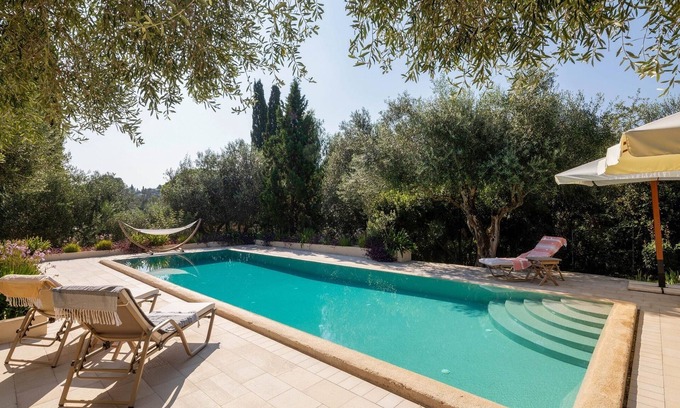 Gouvia Villa | Prestige Villas - Private Villa with 2 pools near amenities and Corfu Town!