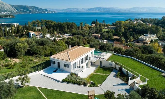 Dassia Villa | Secluded Elegance at Villa Giem | 4 Bedrooms | Unmatched Sea Views | Private.