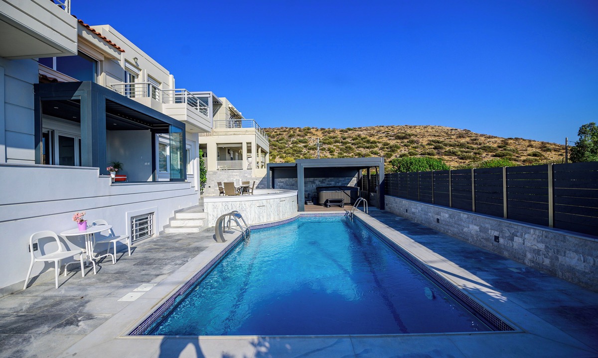Lagonissi House | Lagonisi Villa over the sea