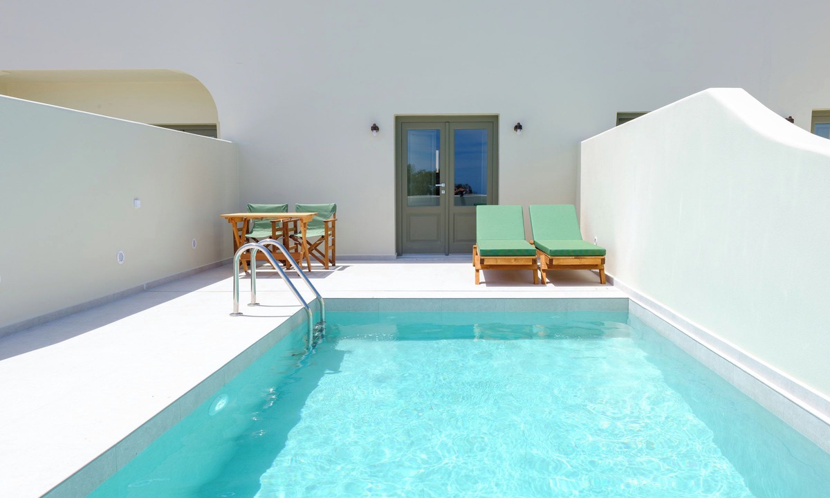 Exo Gonia Villa | Theros Villa with Private Pool, Kaminia Holiday Homes