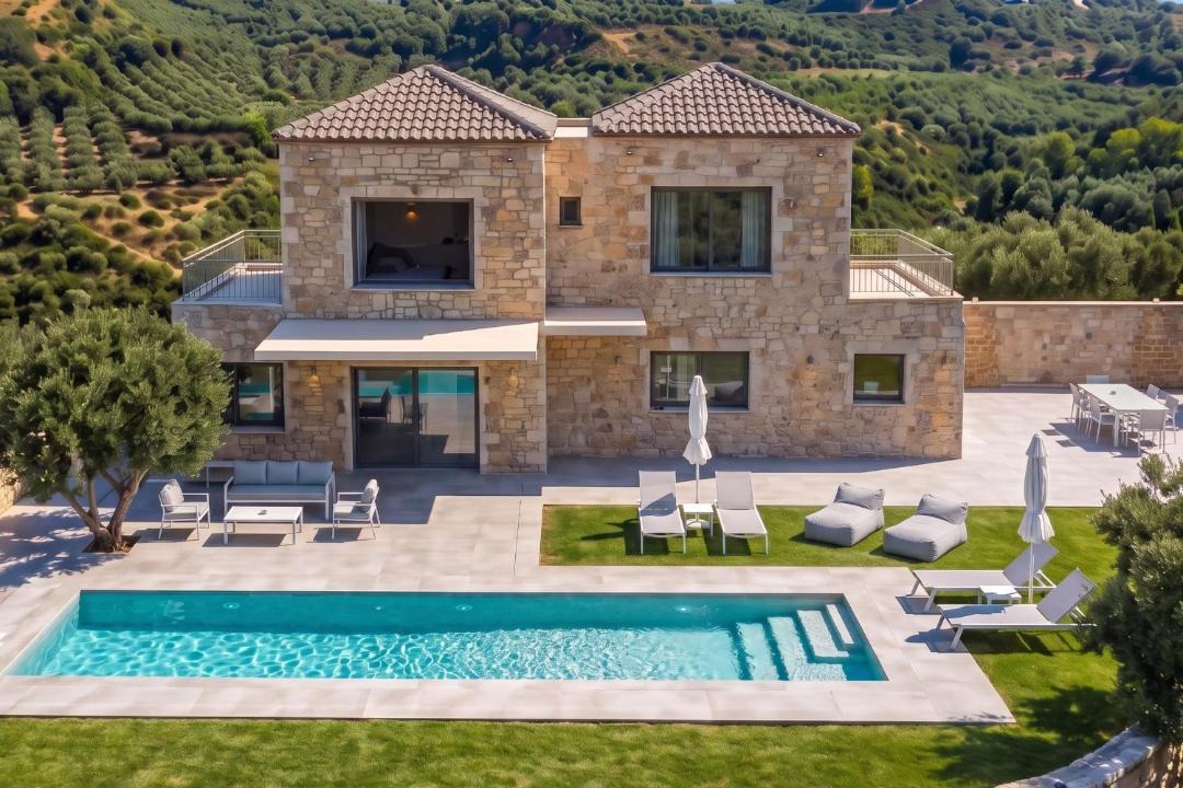 Spilia Villa | Villa Vision - Brand New, Private Pool & Seaviews