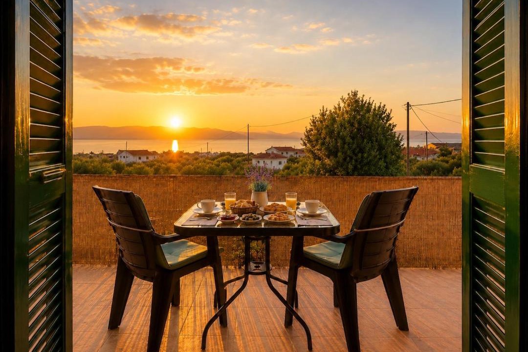 Aipeia Apartment | The Olive Sky Deck
