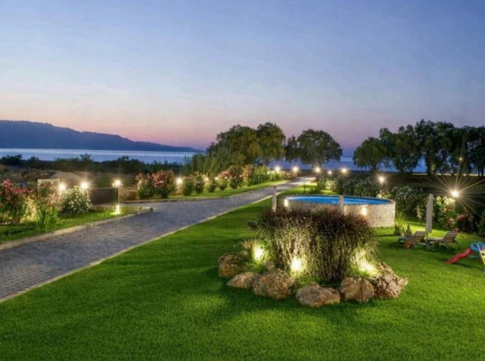 Kolymvari Villa | New Beachfront villa Six Stars in Chania,close to the beach & amenities