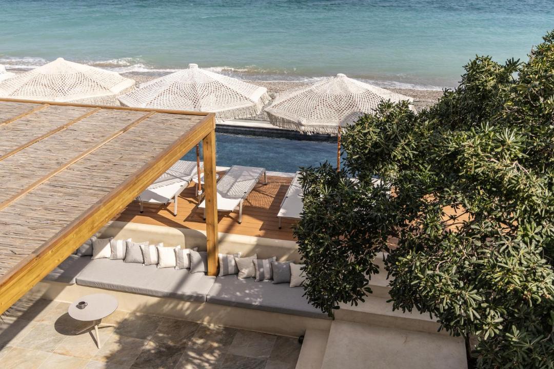 Kato Diminio Apartment | Cavo Dio 2 - Beachfront Bliss - Cozy Apt Pool Sunsets