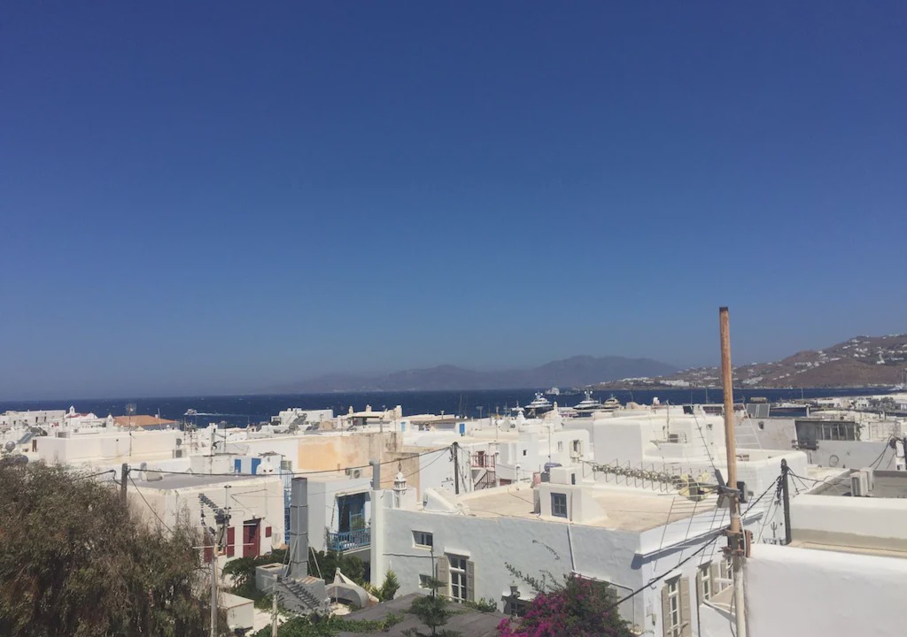 Photo of Buildings in Mykonos Town