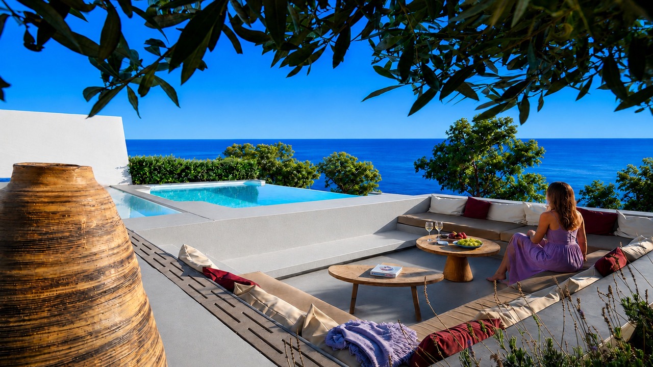 Photo of Patio Balcony in Santorini