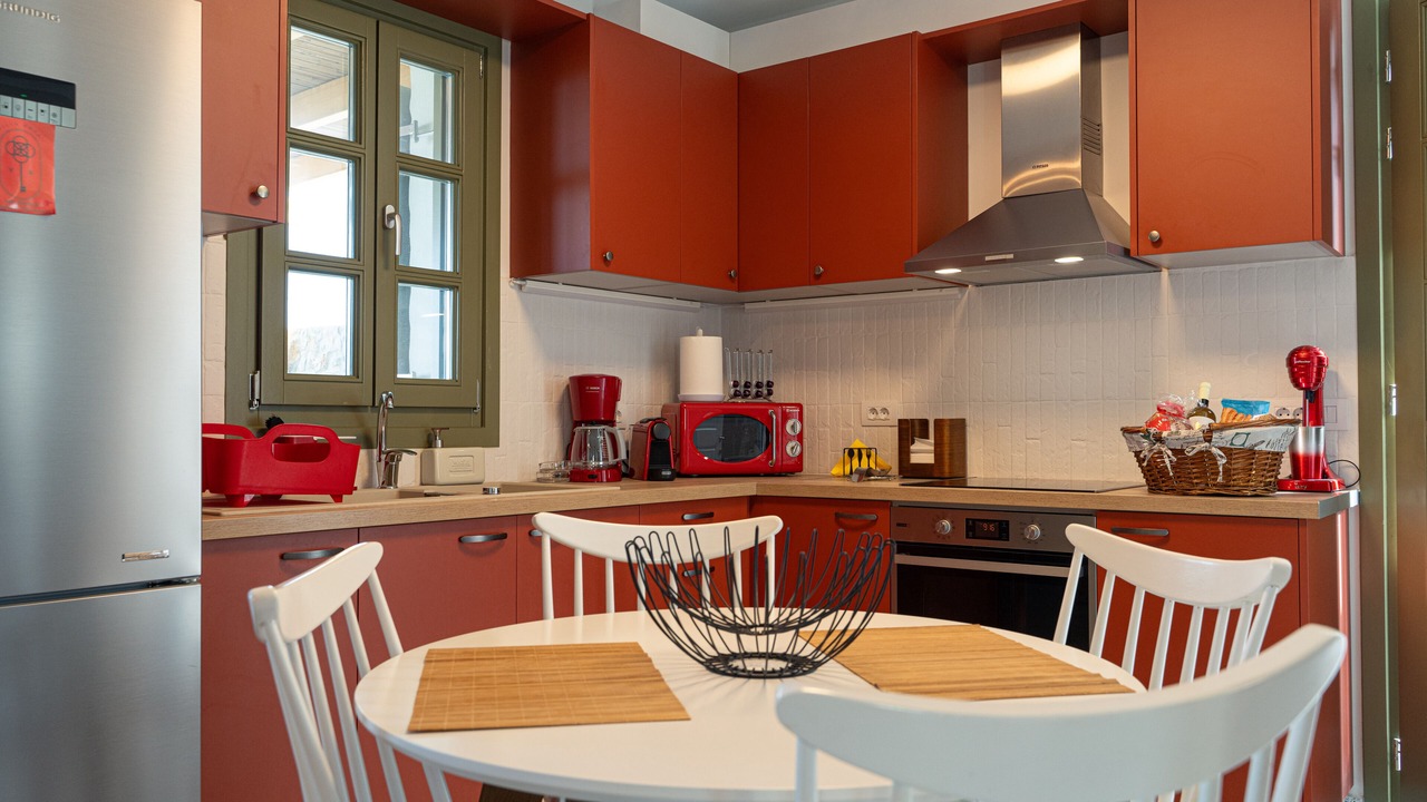 Photo of Kitchen in Lagoudi Zia