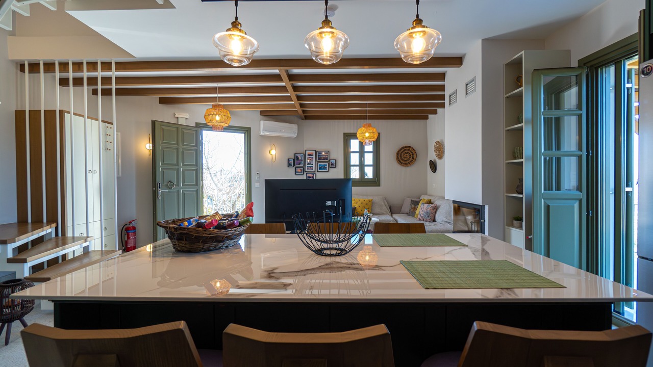 Photo of Kitchen in Lagoudi Zia