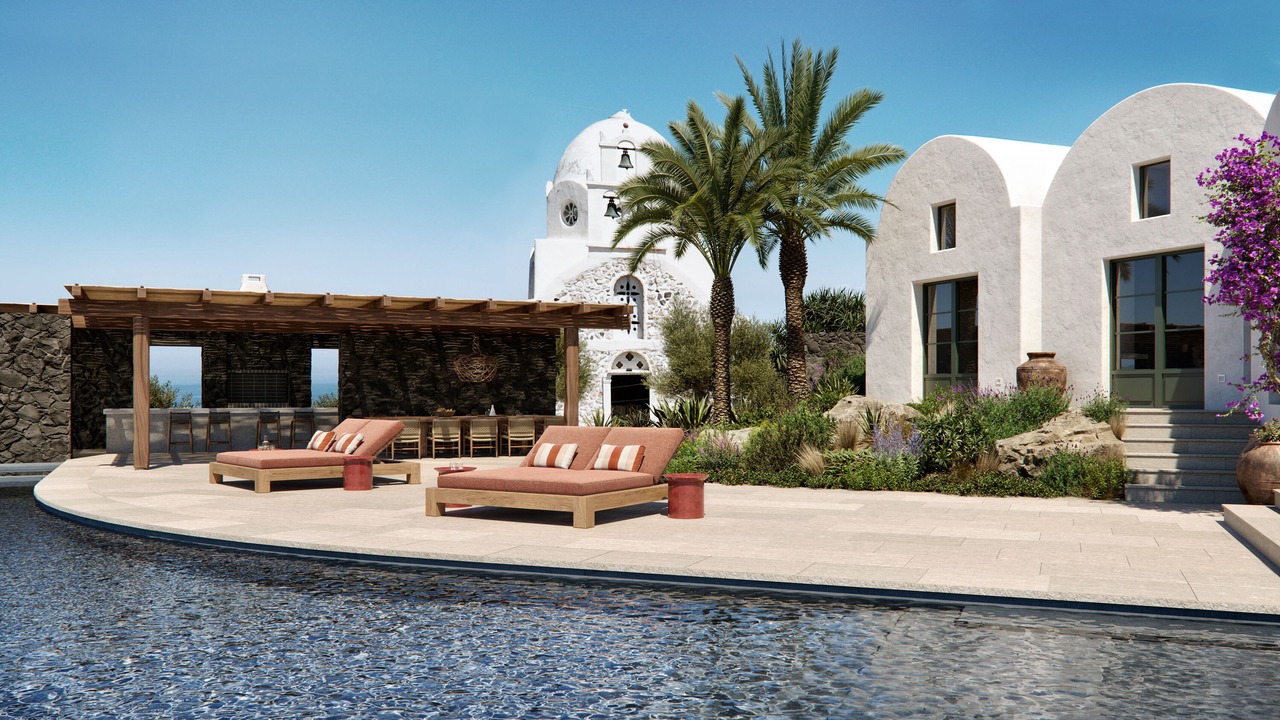 Photo of Patio Balcony in Santorini