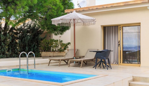 Superior Double or Twin Room, Private Pool, Sea View