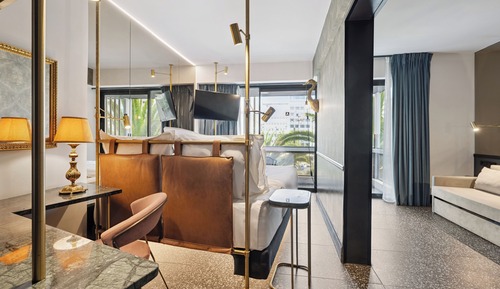 Junior Suite with Balcony & City View