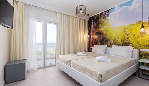 Double or Twin Room, Balcony, Sea View