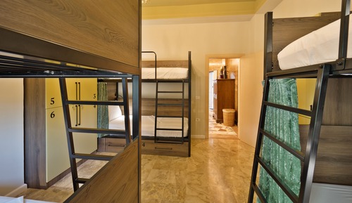 Standard Shared Dormitory, Mixed Dorm, Balcony, City View