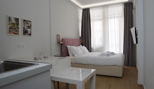 Comfort Studio, 1 Double Bed, Balcony, City View