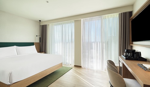 Room, 1 King Bed, Sea View