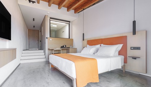 Double or Twin Room, 1 Queen Bed, Sea View