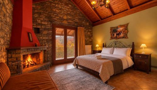 Apartment with Fireplace