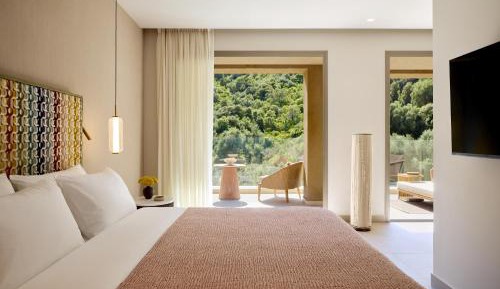 Rooftop Deluxe Double Room Mountain View