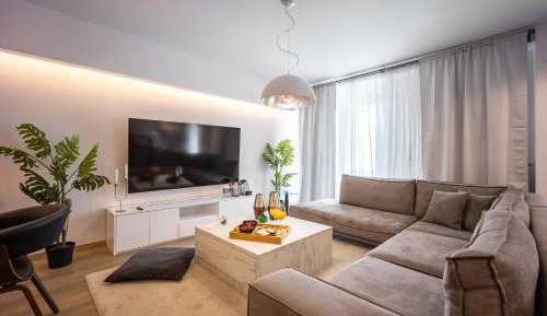 Three-Bedroom Premium Apartment with Balcony
