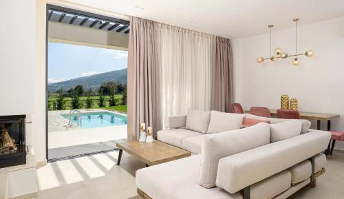 Golden Villa with Private Pool