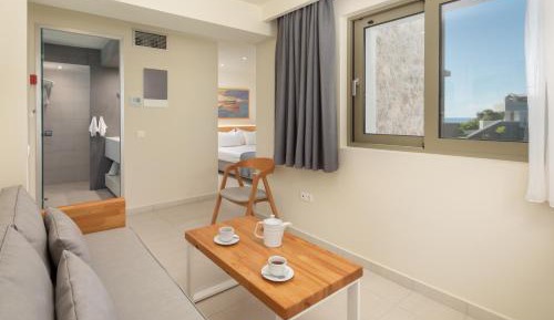Double Suite with Balcony and Sea View