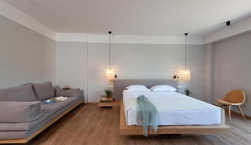 Comfort Triple Room with Side Sea View and Garden View
