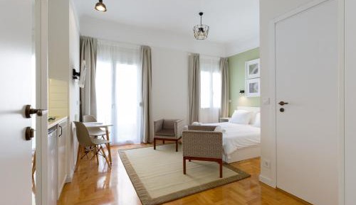 Studio with Balcony