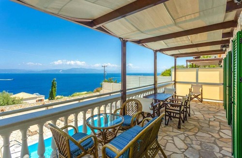 Paxos Villa | Villa Anastasia Large Private Pool Walk to Beach Sea Views A C Wifi Car Not Required - 2248