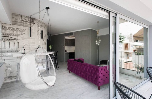 Filopappou Apartment | Lux & Vibrant 2 BR Apartment in Philopappou C
