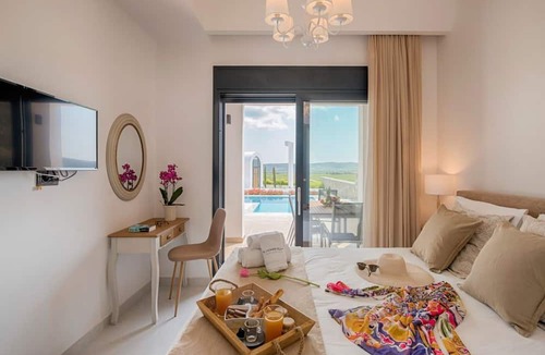 Kattavia Villa | New Luxury Villa with Private Swimming Pool & BBQ, 5 Min. From Prasonisi Beach!