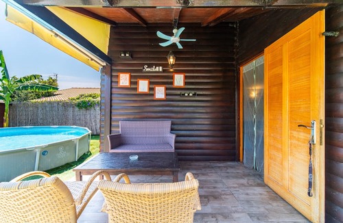 Chalikounas House | Holiday Home 'Wooden House Corfu' with Pool, Garden, Terrace & Wi-Fi
