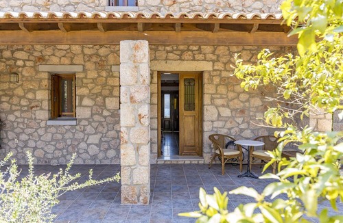 Plitra Villa | Sea Front Stone Villa near Monemvasia