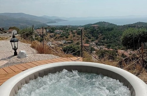 Volissos House | Renovated traditional windmill with amazing views of the Aegean Sea