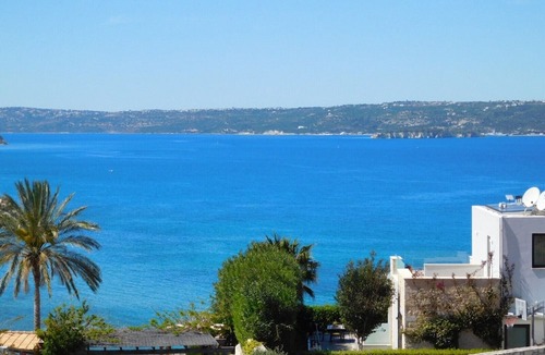 Almyrida Villa | Almyrida Panorama Villa. Incredible villa, sea views, 13m pool, walk to beach.