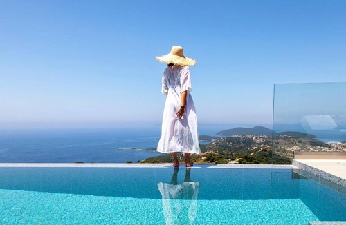 Sivota Villa | Villa 'Sivota Sunset Two-Bedroom 8' with Sea View, Wi-Fi and Air Conditioning