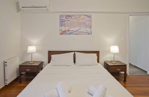 Palaio Faliro Apartment | Afrodite Classic Residence, 2BR, WiFi, City View