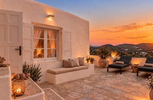 Kalafatis Villa | 7-Bedroom, 7-Bath Majestic Mykonos Villa Infinity Pool & Four Beaches Steps Away